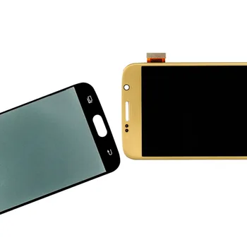 AMOLED LCD Pro Samsung Galaxy S6 SM-G920 G920F SM-G920F G920FD LCD Displej Dotykový Displej Digitizer Shromáždění Náhradní Díly