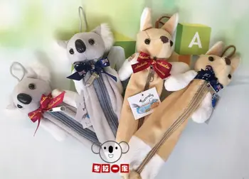 Candice guo! roztomilé plyšové hračky, krásné kreslené Austrálie koala klokan měkká tužka tašky děti dívky kreativní narozeniny, Vánoční dárek