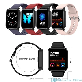 Plně Dotykové Chytré Hodinky Muži Ženy hodinky Smartwatch Elektronika Smart Clock Pro Android, IOS Fitness Tracker Sport Bluetooth Smart-hodinky