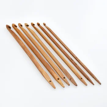 7 Ks/set Bamboo Magic Pletací Jehlice Háčkování Háčků velikost 3,5-6,5 mm pro maminku DIY pletení Ruční Řemesla Vyšívání